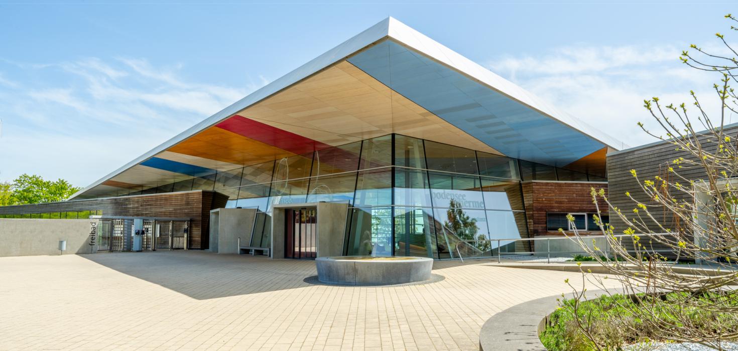 Eingangsbereich vor der Therme
